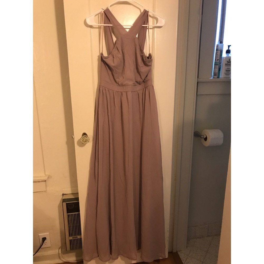 Lavender long dress